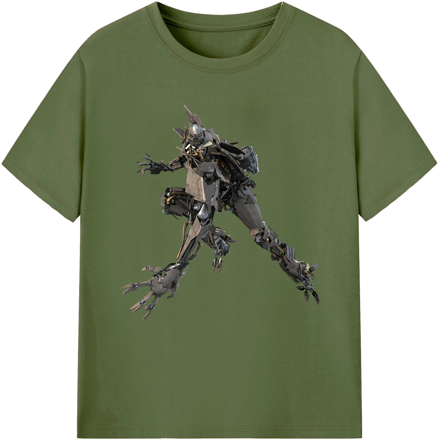 （画像用） Transformers トランスフォーマー 綿100％半袖Tシャツ（フロントプリント）